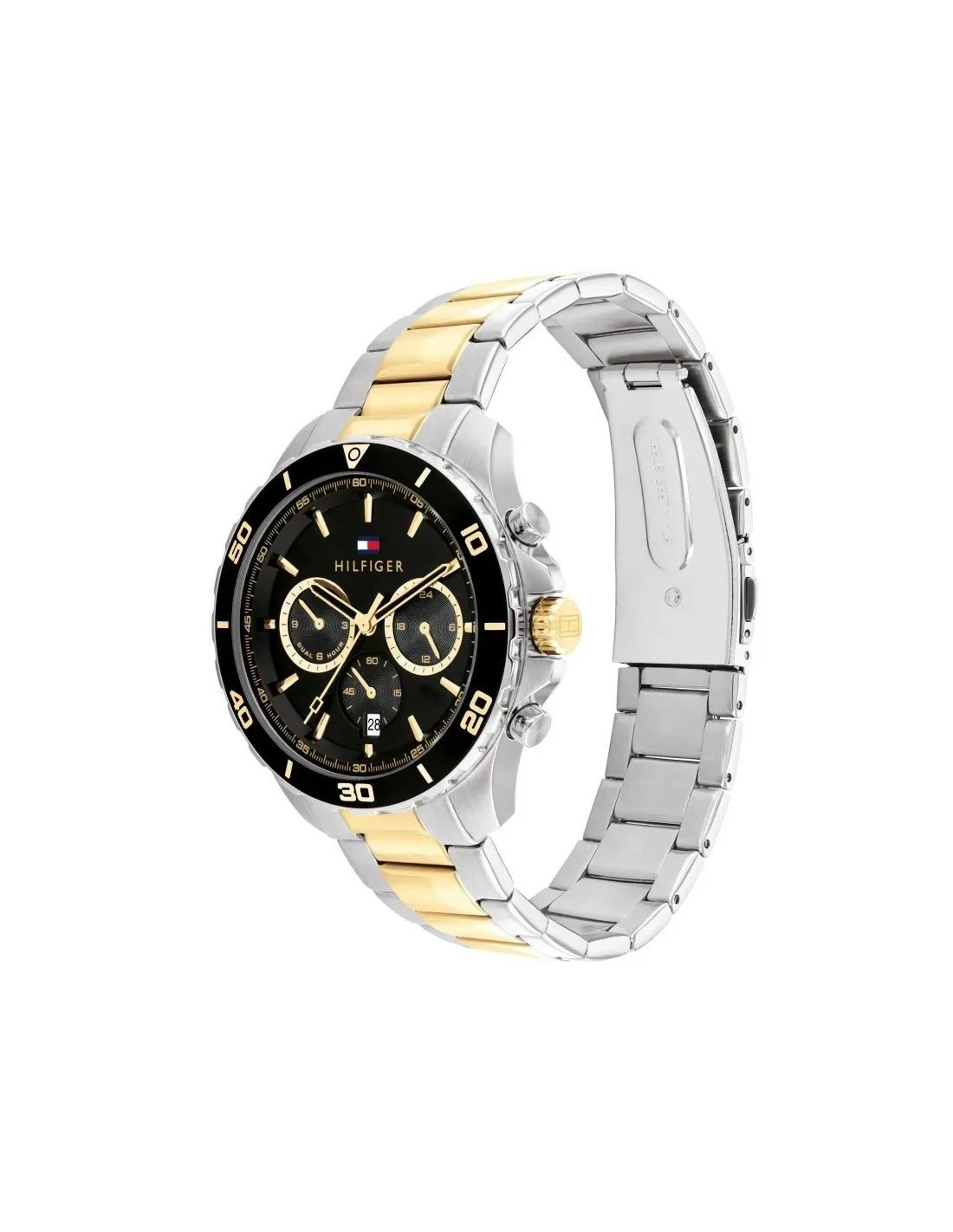 Modern man\'s watch collection with black